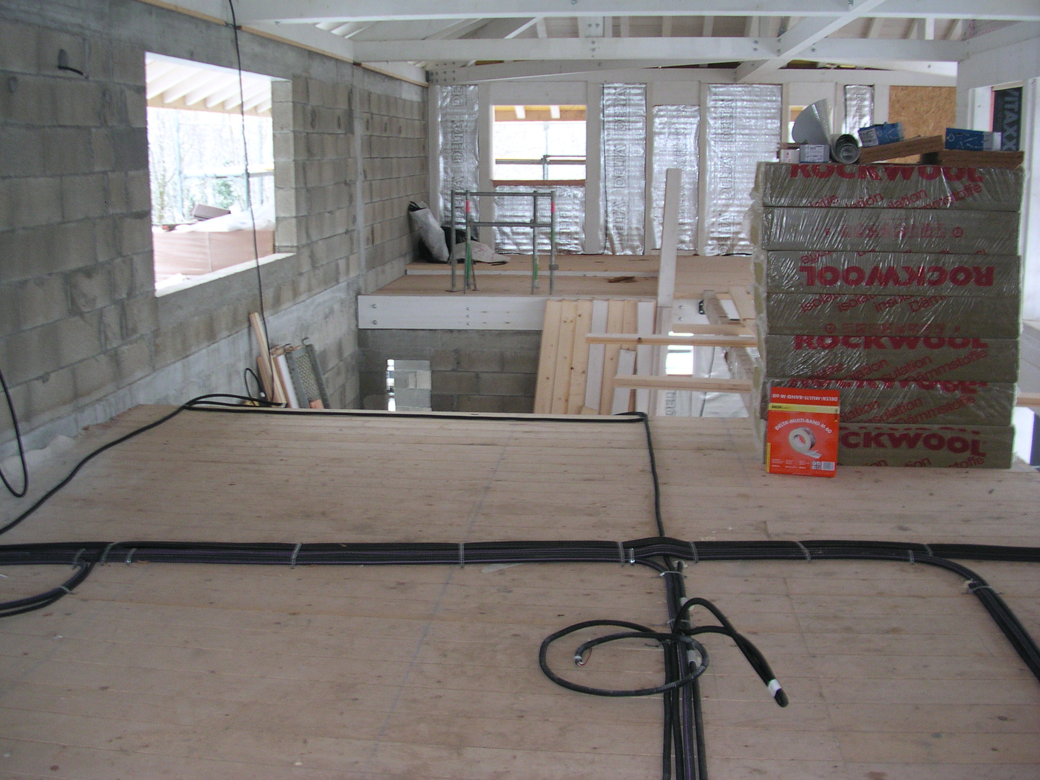 Construction project showcase